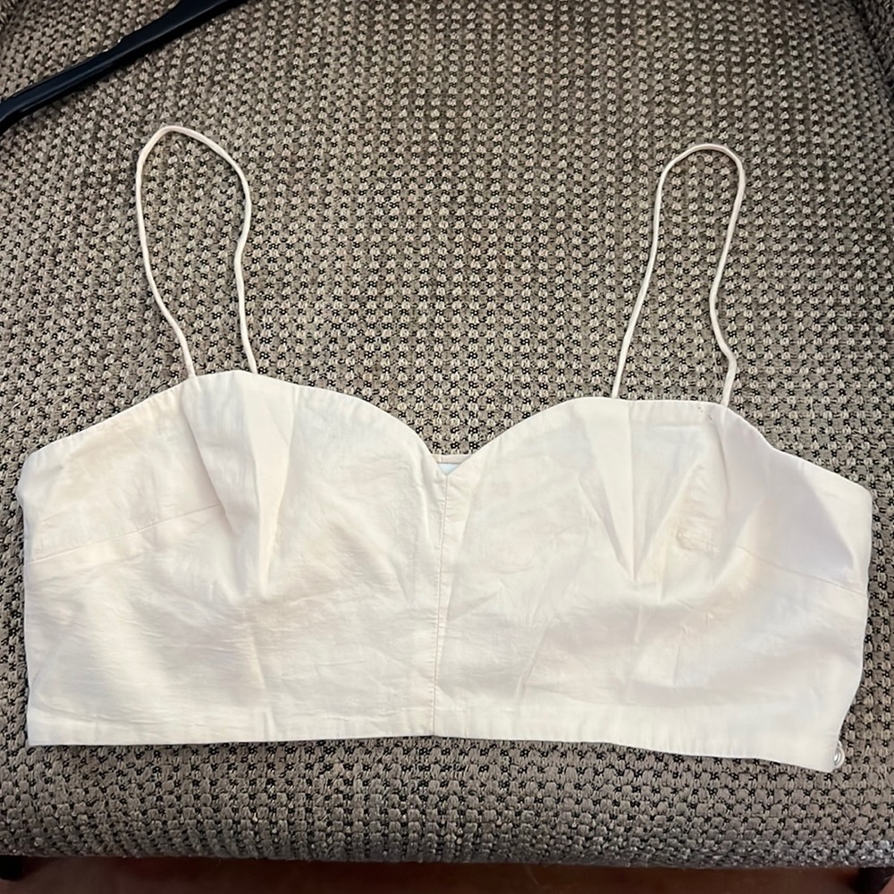 Cream tank top